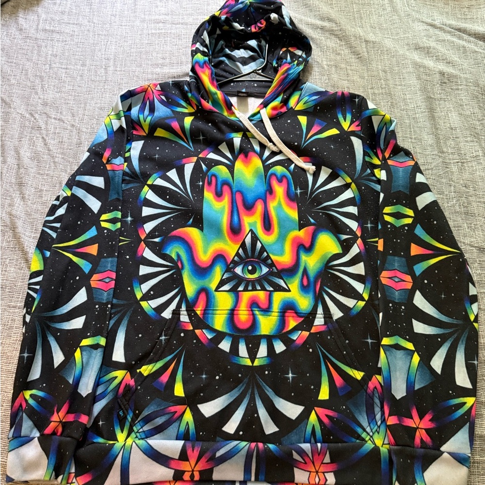 Colorful Graphic Hoodie
